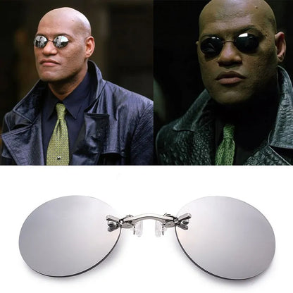 Matrix Morpheus Clip-On Sunglasses