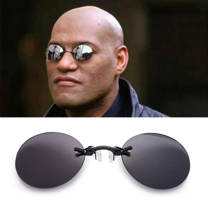 Matrix Morpheus Clip-On Sunglasses