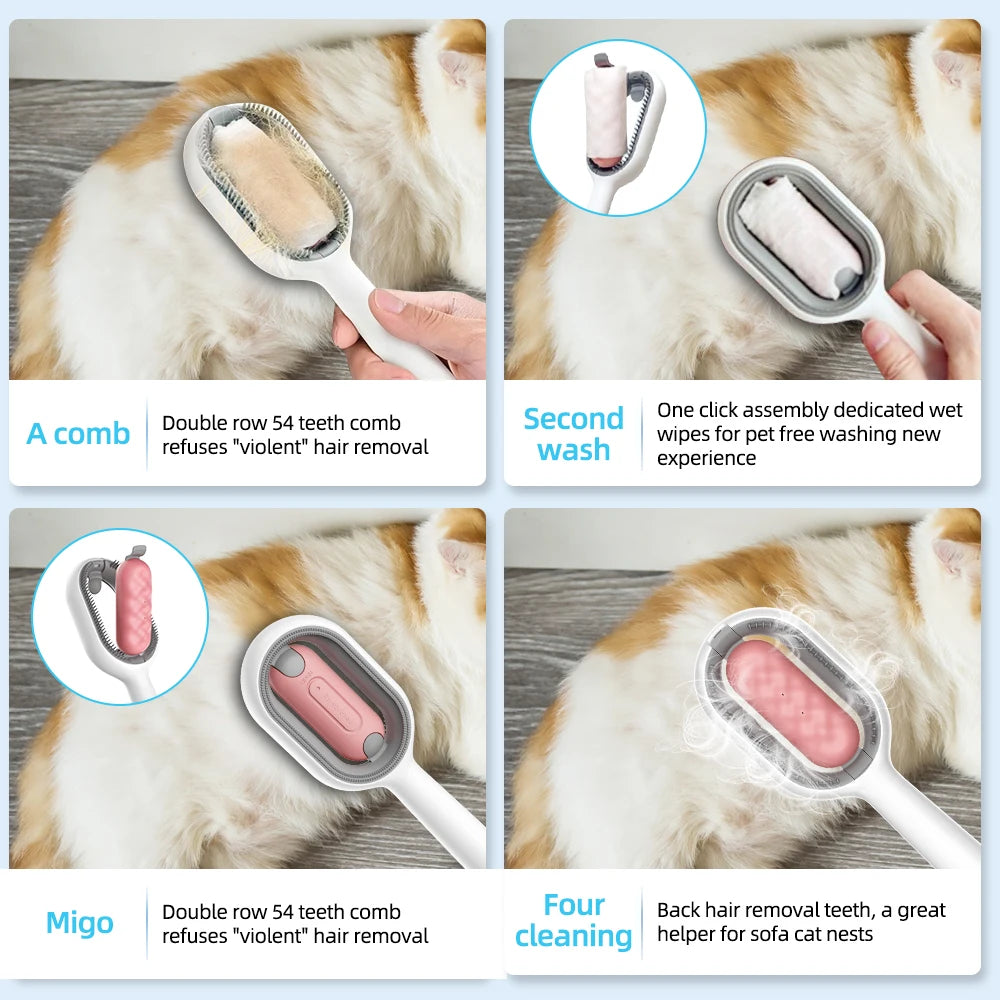 V2 Double Sided Pet Grooming Brushes